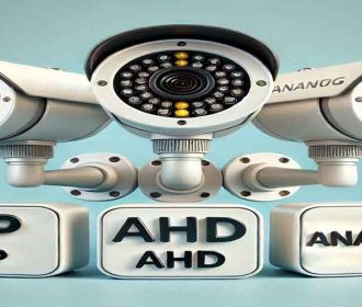 تفاوت دوربین‌های IP، AHD و آنالوگ