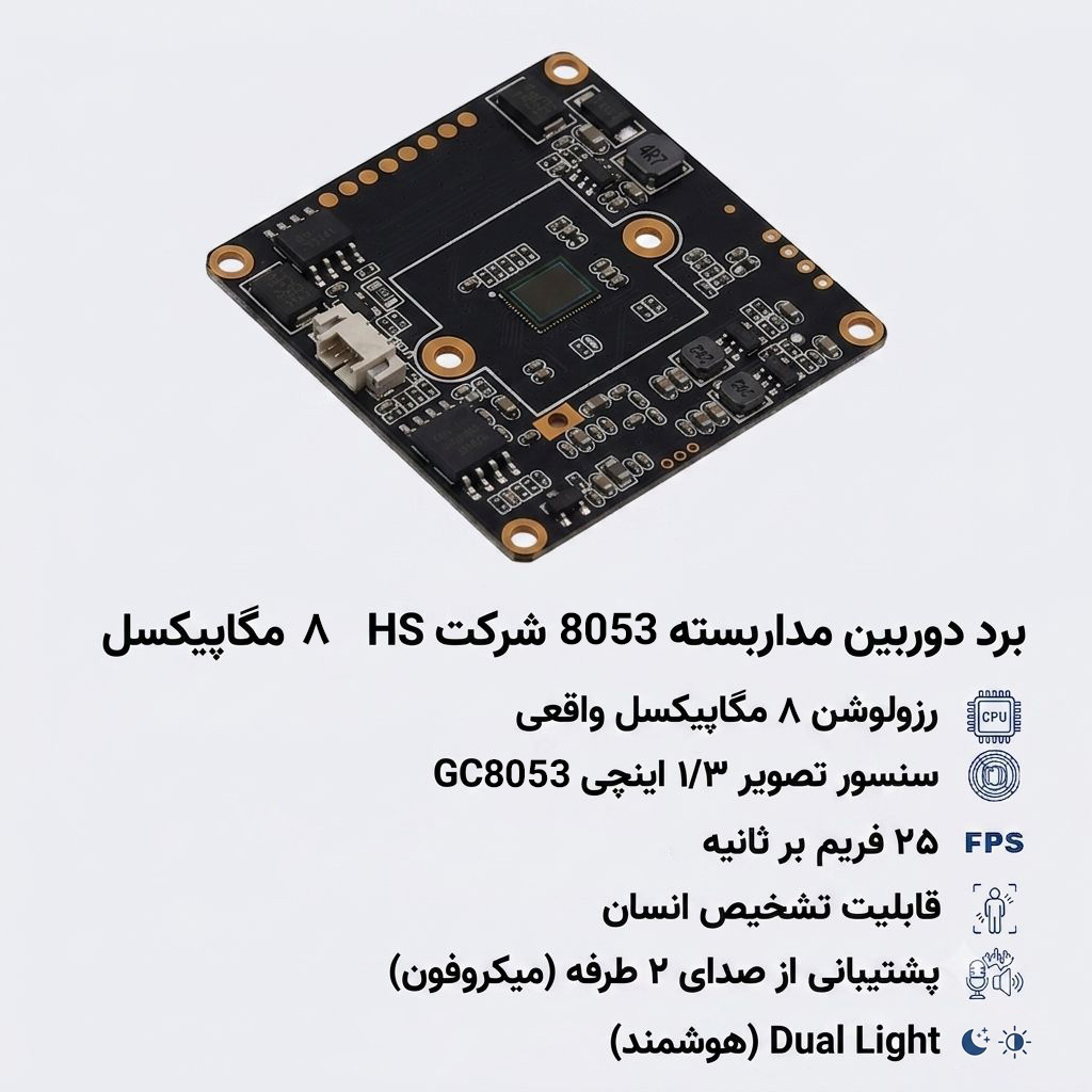 برد 8 مگاپیکسل GC8053 PB4