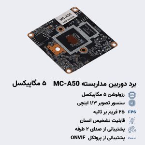 برد 5 مگاپیکسل A50 مدل MC-A50